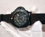 Panerai Luminor Submersible All Black Watch - 47mm - PAM 508 Replica